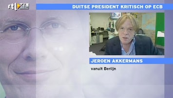 RTL Z Nieuws Duitsland kritisch over crisisaanpak ECB: Jeroen Akkermans analyseert