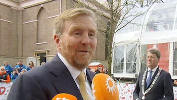 Willem-Alexander emotioneel tijdens Koningsdag: 'Hart loopt over'
