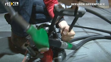 RTL Nieuws Greenpeace blokkeert tankstations Shell