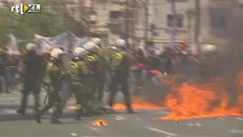 RTL Nieuws Demonstraties Griekenland escaleren