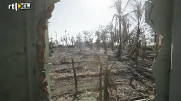 RTL Nieuws Dorpen platgebrand in Myanmar, veel doden