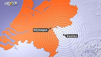 RTL Nieuws Lichte aardbeving in Zuid- en Oost-Nederland