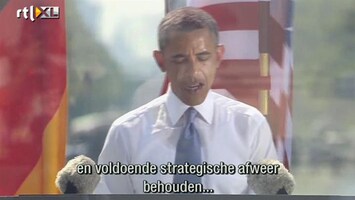 RTL Nieuws Obama: Een derde minder kernwapens