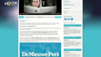 RTL Z Nieuws Ondernemers vragen steeds vaker geld aan het grote publiek