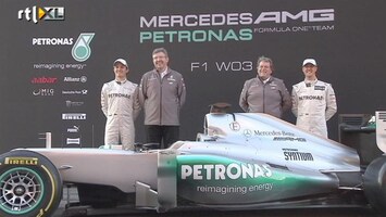 RTL GP: Formule 1 Jaaroverzicht Launch Mercedes W03