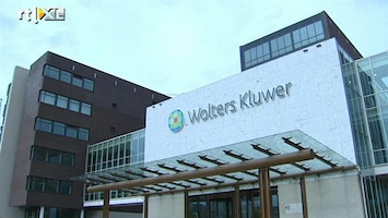 RTL Z Nieuws Forse winstdaling Wolters Kluwer