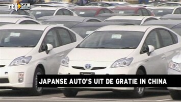 RTL Z Nieuws Chinezen kopen geen Japanse auto's meer