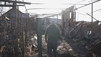Oekraïens dorp onbewoonbaar: 'Platgooien en opbouwen'
