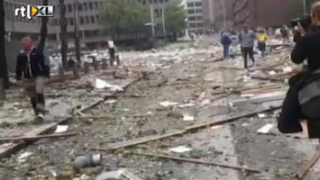 RTL Nieuws Eerste beelden explosie Oslo