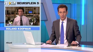 RTL Z Nieuws 17:30 AEX zakt hard weg, financials meer dan 7%
