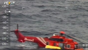 RTL Nieuws Helikopter maakt noodlanding in Noordzee