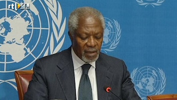 RTL Nieuws Kofi Annan verwijt VN-Veiligheidsraad slap optreden