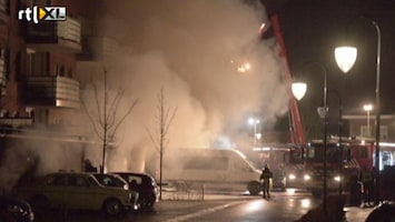 RTL Nieuws Grote brand in parkeergarage Veldhoven