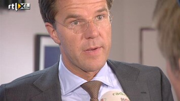 RTL Nieuws Flinke uitglijer premier Rutte