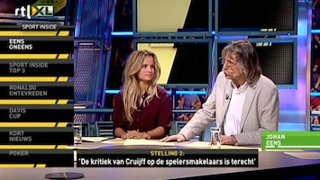 RTL Sport Inside 'Kritiek Cruijff op spelersmakelaars is terecht'