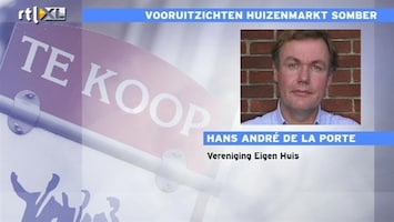 RTL Z Nieuws Vereniging Eigen Huis: consumentenvertrouwen op woningmarkt gedaald
