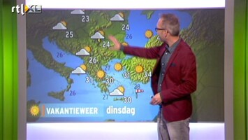 RTL Weer Vakantieweer Update 02-09 12:00 uur