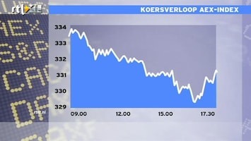 RTL Z Nieuws 17:30 Amsterdam sluit lager door opflakkerende eurocrisis