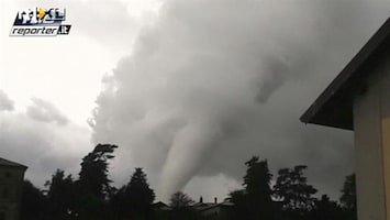 RTL Nieuws Enorme ravage na zeldzame tornado in Milaan