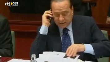 RTL Z Nieuws Spannend of Berlusconi vertrouwensstemming wint