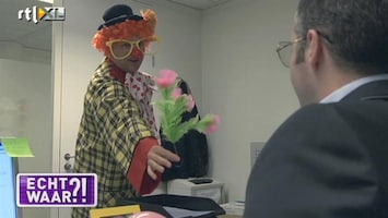 Echt Waar?! Welke clown is echt: de ontslagclown of de rouwclown?