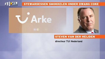 RTL Z Nieuws Stewardessen Arke smokkelen onder bedreiging met dood drugs van Curacao