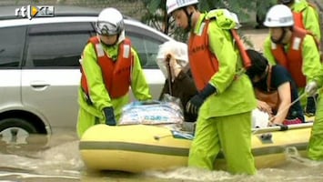 RTL Nieuws Tyfoon raast over Fukushima