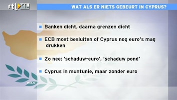 RTL Z Nieuws 12:00 Wat als er in Cyprus niets gebeurt?