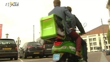 RTL Nieuws Scootertaxi doet z'n intrede in Amsterdam