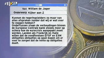 Special: De Kijker Aan Zet Kunnen de regeringsleiders zo maar iets afspreken zonder dat wij er wat over kunnen hebben?