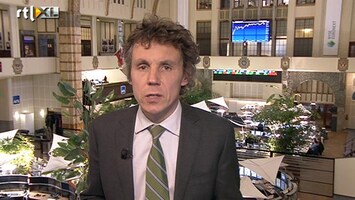 RTL Z Nieuws 15:00 De beurs staat hoog, maar minder mensen zijn aan het werk