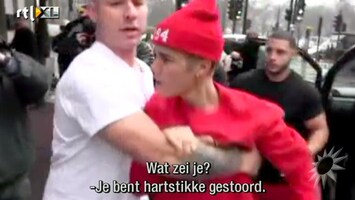 RTL Boulevard Val en uitbarsting Justin Bieber