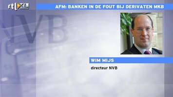 RTL Z Nieuws Banken: AFM heeft wel een punt, maar het is slechts een verkennend onderzoek