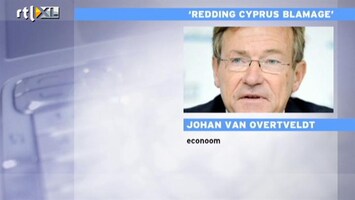 RTL Nieuws 'Reddingsplan Cyprus blunder en blamage'