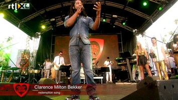 Strijders Voor De Liefde On Stage Clarence Milton Bekker - Redemption Song (live)