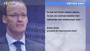 RTL Z Nieuws Forse kritiek DNB-president Knot op ECB