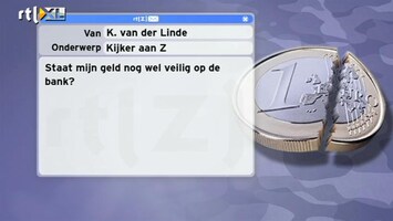 Special: De Kijker Aan Zet Staat mijn geld nog wel veilig op de bank?