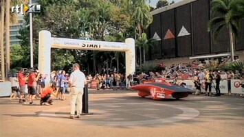 World Solar Challenge (rtl Z) Pole position met pech