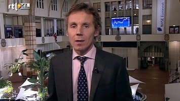 RTL Z Nieuws 14:00: Beursbedrijven koersen flink lager door plan bankenbelasting