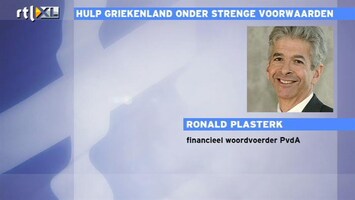 RTL Z Nieuws Plastkerk (PvdA) neigt naar extra steun voor Griekenland