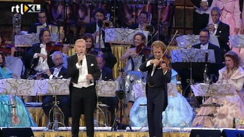 RTL Boulevard Andre Rieu op vrijthof met Andre van Duin en Trini Lopez