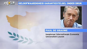 RTL Z Nieuws Paul de Grauwe: moreel en economisch probleem