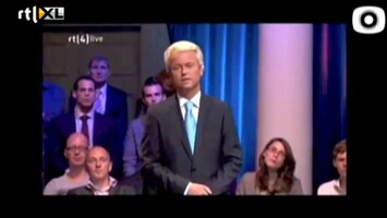 Editie NL Geert Wilders wordt gepest tijdens debat