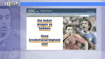 RTL Z Nieuws Spanjaarden geloven niet dat VVD-poster over Spanje echt is