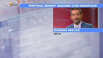 RTL Z Nieuws Portugese journalist Pratas: onzekerheid in Portugal over driejarige noodsteun