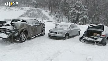 RTL Nieuws Ongelukken en chaos in Amerikaans winterweer