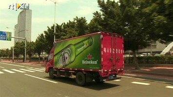RTL Z Nieuws Beurskoers Heineken zakt 4% op tegenvallende omzet