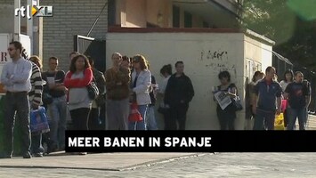 RTL Z Nieuws 14:00 Werkloosheid is flink probleem in Spanje en de VS