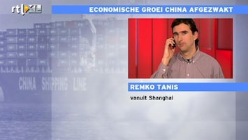 RTL Z Nieuws Economische groei China neemt af