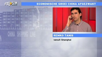 RTL Z Nieuws Economische groei China neemt af